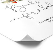 Little Wild paddenstoel Boeken voor baby Poster (Hoek)