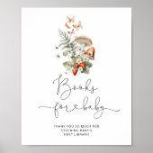 Little Wild paddenstoel Boeken voor baby Poster (Voorkant)