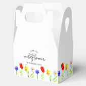 Little Wildflower 1st Birthday Bedankdoosjes (Geopend)