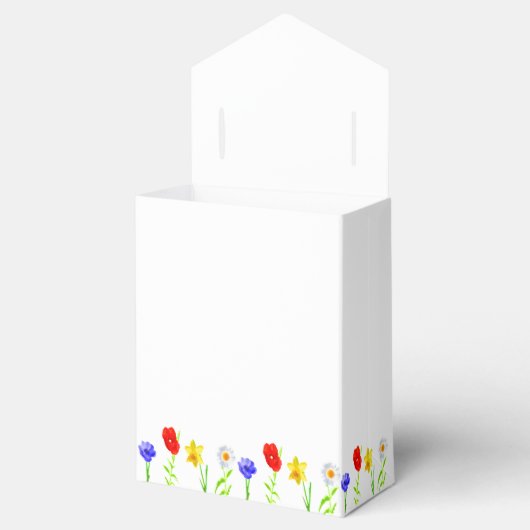 Little Wildflower 1st Birthday Bedankdoosjes (Geopend)