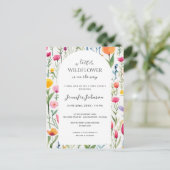 Little Wildflower Arch Baby shower Invitation Briefkaart