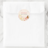 Little Wildflower Baby shower Stickers (Tas)