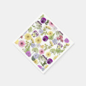 Little Wildflower baby shower thema papier servett Servet (Hoek)