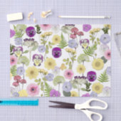 Little Wildflower baby shower thema tissue papier (Craft)