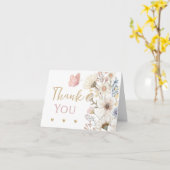 Little Wildflower Bedankt Card Kaart (Gele Bloem)