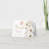 Little Wildflower Bedankt Card Kaart (Voorkant)