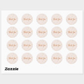 Little Wildflower Bedankt Stickers (Vel)