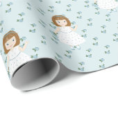Little Wildflower Birthday Cadeaupapier (Rol Hoek)