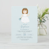 Little Wildflower Birthday Kaart (Staand voorkant)