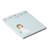 Little Wildflower Birthday Notitieblok (Schuin)