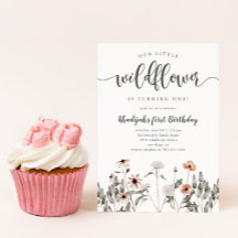 Little Wildflower Birthday Party
