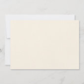 Little Wildflower Bloem 1e verjaardag foto Kaart (Achterkant)