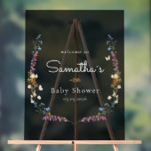 Little Wildflower Boho Dream - Baby Shower  Acryl Bord (Neutraal)