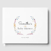 Little Wildflower Boho Dream - Baby Shower Gastenboek (Voorkant)