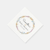 Little Wildflower Boho Dream - Baby Shower Servet (Hoek)