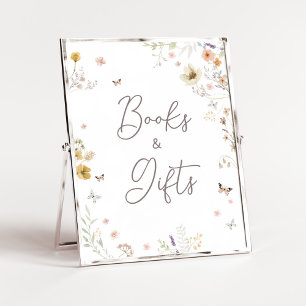 Little Wildflower Botanische Lente Boeken en Gesch Poster