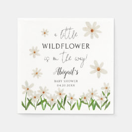 Little Wildflower Daisy Baby shower Servet