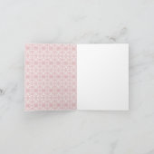 Little Wildflower Floral Baby shower Invitation (Binnen)