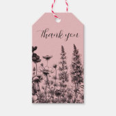 Little Wildflower Gift Label Cadeaulabel (Voorkant)