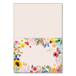 Little wildflower mama Bee Baby Shower Plaatskaart Kaart