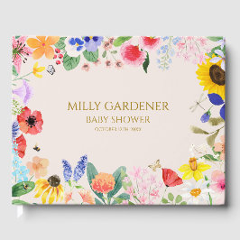 Little Wildflower Mama naar Bee Baby shower Gastenboek