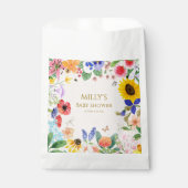 Little Wildflower Mama to Bee Baby shower Bedankzakje (Voorkant)