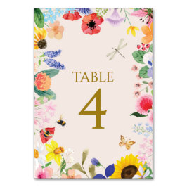 Little Wildflower Mama to Bee Baby shower Kaart