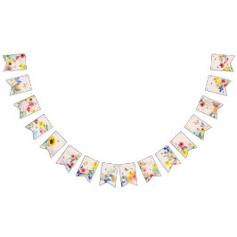 Little Wildflower Mama to Bee Baby shower Vlaggetjes