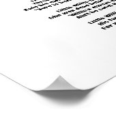 LITTLE WILLIE POEM deel 2 Poster (Hoek)