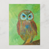 Little Wise Owl Briefkaart (Voorkant)