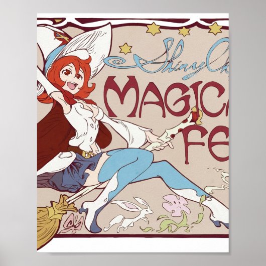 Little Witch Academia Shiny Chariot Poster (Voorkant)