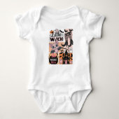 Little Witch Baby Halloween Romper (Voorkant)