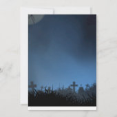 Little Witch Baby shower Halloween Spooky Kaart (Achterkant)