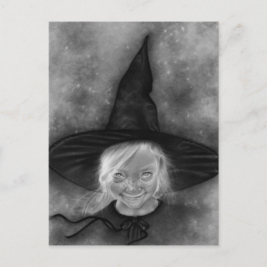 Little Witch Briefkaart (Voorkant)