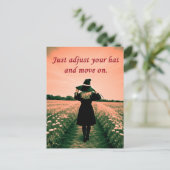 Little Witch Briefkaart (Staand voorkant)