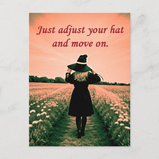 Little Witch Briefkaart (Voorkant)