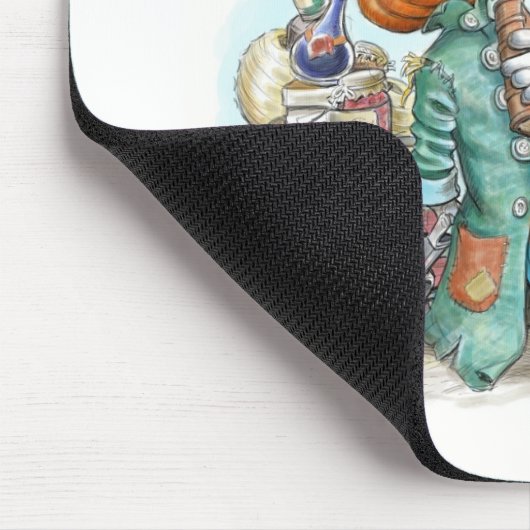 Little Witch Cute Mousepad Muismat (Hoek)