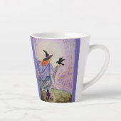 Little Witch en Raven 2 Latte Mok (Rechts)