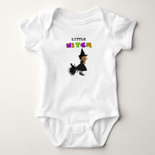 Little Witch Halloween Bodysuit T-Shirt