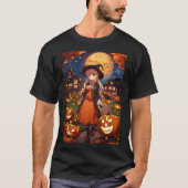 Little Witch Halloween  T-shirt (Voorkant)