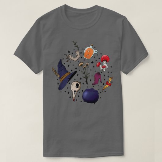 Little Witch Kit T-shirt (Design voorkant)