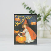 Little Witch Kook Probleem Briefkaart (Staand voorkant)