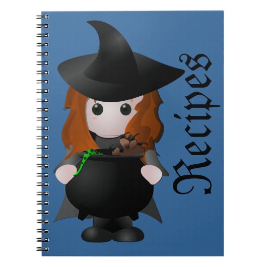 Little Witch Recipe notebook Notitieboek (Voorkant)