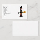 Little Witch Visitekaartje (Voorkant / Achterkant)