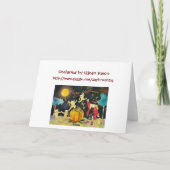 Little Witch's Magic Cauldron:Fijne Halloween! Kaart (Achterkant)