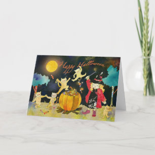 Little Witch's Magic Cauldron:Fijne Halloween! Kaart