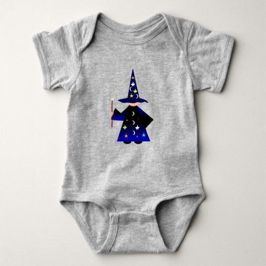 Little Wizard Baby Bodysuit (Voorkant)