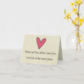 Little Wobblies Happy Mothers Day Kaart (Gele Bloem)