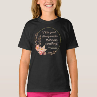 Little Women Citaat IV - Schattige Stijl T-shirt