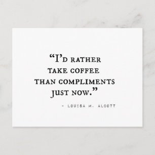 Little Women citeert Briefkaart